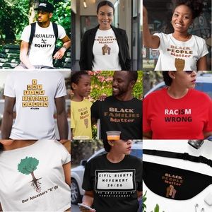 T-shirts, Bags, Face Masks and more!